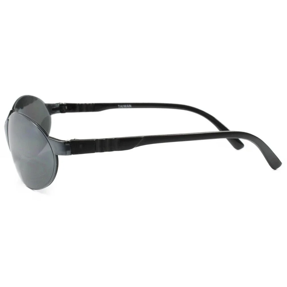 Cosplay Costume Party Sci-Fi Alien Futuristic Cool Mirrored Lens Wrap Sunglasses